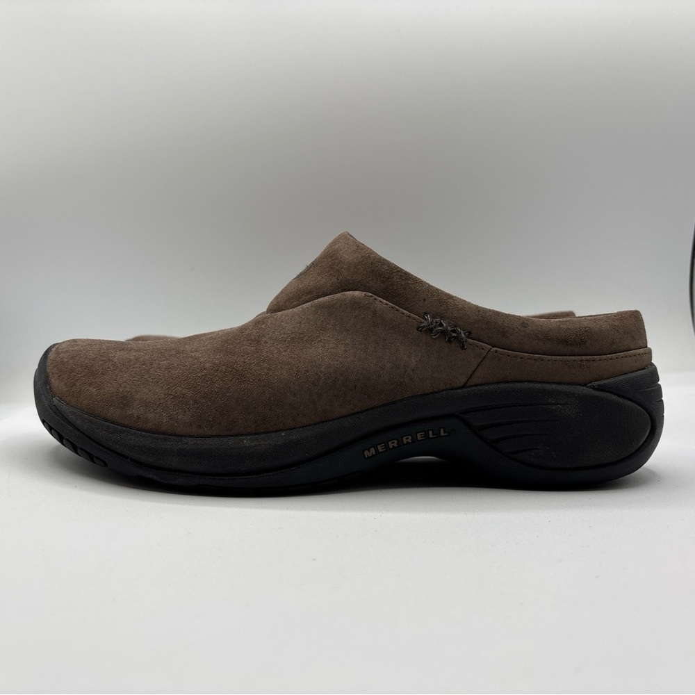 Merrell Encore Free Merrell Stone Women’s Size 9.5 J66662 Brown Nubuck Mule